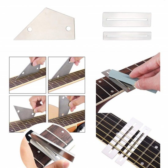 Guitar Tool Kit Repairing Maintenance Tools String Organizer String Ruler Gauge Measuring Tool Hex Wrench Set Guitar Tool Kit Repairing Maintenance Tools String Organizer String Ruler Gauge Measuring Tool Hex Wrench Set