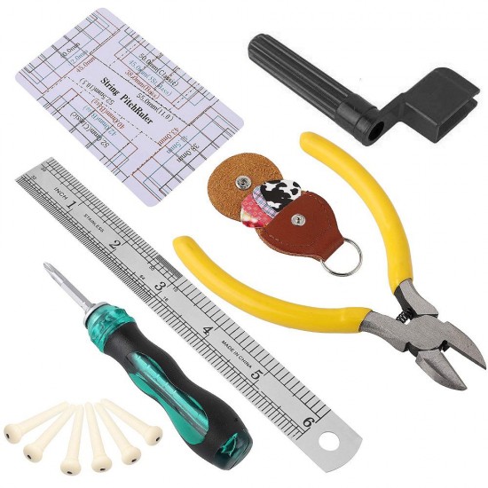 Guitar Repairing Tool Kit Electric Acoustic Guitar Ukulele Repairing Maintenance Cleaning Tool Accessories Kit Guitar Repairing Tool Kit Electric Acoustic Guitar Ukulele Repairing Maintenance Cleaning Tool Accessories Kit