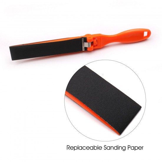 Sanding Stick File Replaceable Abrasive Strips for Guitar Fret Sandle Leveling Crowning Sanding Stick File Replaceable Abrasive Strips for Guitar Fret Sandle Leveling Crowning