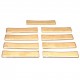 9Pcs Guitar Brass Radian Fret Inserts 7.25/9.5/10/12/14/15/16/17/20 Radius Fingerboard Fret Press Caul Insert for Acoustic/Electric Guitar Electric Bass 9Pcs Guitar Brass Radian Fret Inserts 7.25/9.5/10/12/14/15/16/17/20 Radius Fingerboard Fret Press Caul Insert for Acoustic/Electric Guitar Electric Bass