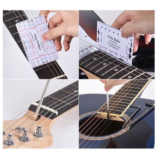 Guitar Repairing Kit Guitar Care Kit Maintenance Tool Set Cleaning Accessories Guitar Repairing Kit Guitar Care Kit Maintenance Tool Set Cleaning Accessories