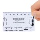 Guitar Luthier Measuring Tool Kit Set Ruler Understring Radius Gauge Guitar Radian Ruler 32 Blade Feeler Gauge Guitar Luthier Measuring Tool Kit Set Ruler Understring Radius Gauge Guitar Radian Ruler 32 Blade Feeler Gauge