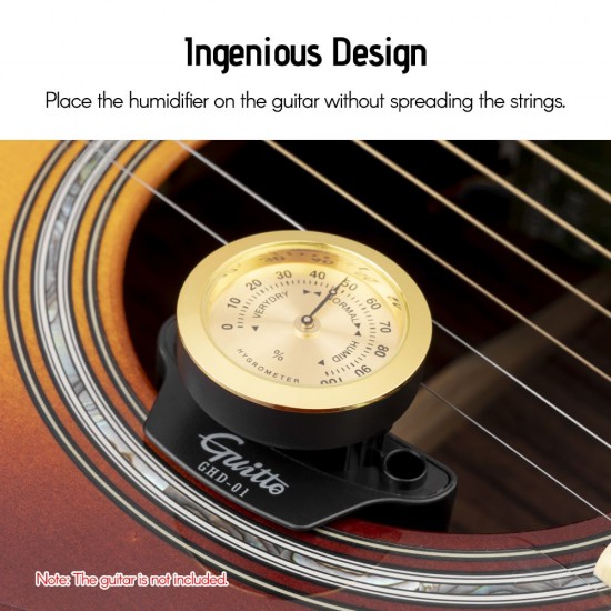 Universal Guitar Humidifier Portable Hygrometer ABS+Metal Material for Folk Guitar Classical Guitar All Acoustic Guitars Universal Guitar Humidifier Portable Hygrometer ABS+Metal Material for Folk Guitar Classical Guitar All Acoustic Guitars