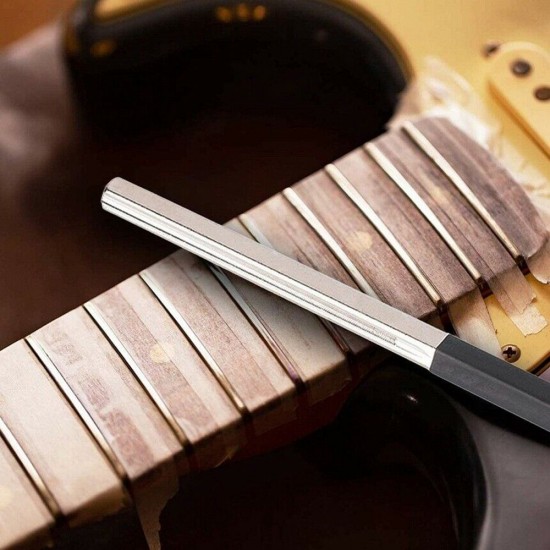 6Pcs Guitar Luthier Tool Kit Fret Crowning File Dressing Rocker Fingerboard Guard Grinding Stone 6Pcs Guitar Luthier Tool Kit Fret Crowning File Dressing Rocker Fingerboard Guard Grinding Stone
