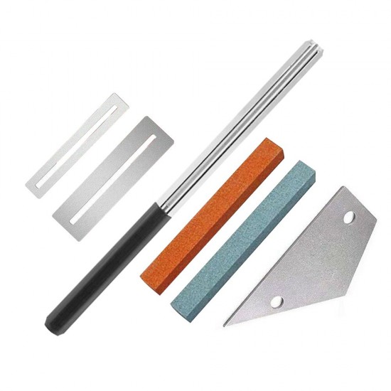 6Pcs Guitar Luthier Tool Kit Fret Crowning File Dressing Rocker Fingerboard Guard Grinding Stone 6Pcs Guitar Luthier Tool Kit Fret Crowning File Dressing Rocker Fingerboard Guard Grinding Stone