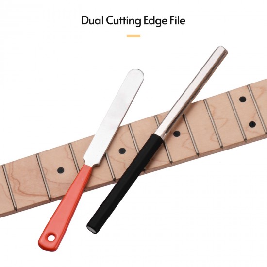 Stainless Steel Guitar Fret Crowning File Set Tool Luthier Repairing Tools for Guitar/Bass/Ukulele/Mandolin/Banjo Stainless Steel Guitar Fret Crowning File Set Tool Luthier Repairing Tools for Guitar/Bass/Ukulele/Mandolin/Banjo