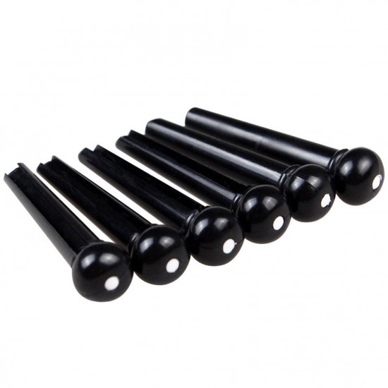 Classic Acoustic Guitar Bridge Pins Set Guitars Pins Saddle Nut Kit Guitar Parts Musical Instrument Accessory Classic Acoustic Guitar Bridge Pins Set Guitars Pins Saddle Nut Kit Guitar Parts Musical Instrument Accessory