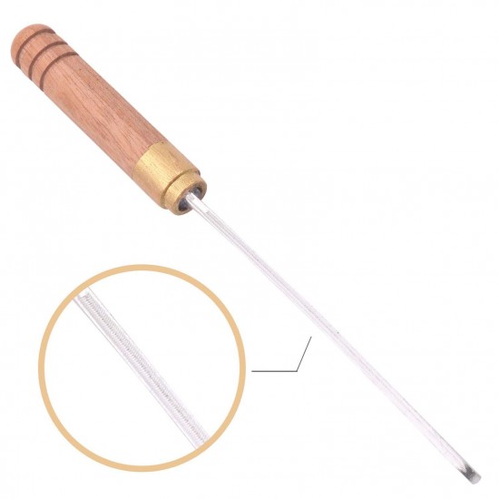 Wood Handle Guitar Fret Crowning File Dressing File Guitar Repairing Tools Professional Luthier Tool for Stringed Musical Instrument Wood Handle Guitar Fret Crowning File Dressing File Guitar Repairing Tools Professional Luthier Tool for Stringed Musical Instrument