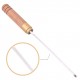 Wood Handle Guitar Fret Crowning File Dressing File Guitar Repairing Tools Professional Luthier Tool for Stringed Musical Instrument Wood Handle Guitar Fret Crowning File Dressing File Guitar Repairing Tools Professional Luthier Tool for Stringed Musical Instrument