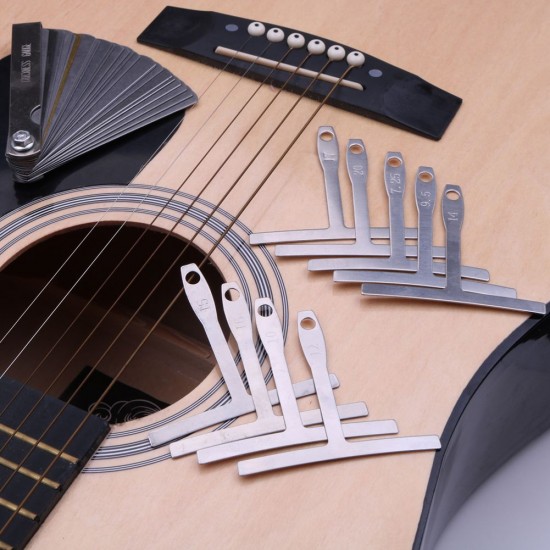 Guitar Repairing Tools Set Stringed Instrument Fretboard Maintenance Tools Repairing Tools Bag for Guitar Ukulele Guitar Repairing Tools Set Stringed Instrument Fretboard Maintenance Tools Repairing Tools Bag for Guitar Ukulele