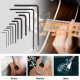11pcs Guitar Wrenches Guitar Inner Hexagon Wrench Set with 4&5mm Lengthened Ball-end Hex Key Wrench Alan Wrenches 11pcs Guitar Wrenches Guitar Inner Hexagon Wrench Set with 4&5mm Lengthened Ball-end Hex Key Wrench Alan Wrenches