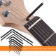 11pcs Guitar Wrenches Guitar Inner Hexagon Wrench Set with 4&5mm Lengthened Ball-end Hex Key Wrench Alan Wrenches 11pcs Guitar Wrenches Guitar Inner Hexagon Wrench Set with 4&5mm Lengthened Ball-end Hex Key Wrench Alan Wrenches