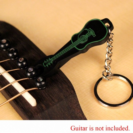 Guitar-shaped Acoustic Guitar Bridge Pin Puller Peg Remover Extractor Tool Portable Guitar-shaped Acoustic Guitar Bridge Pin Puller Peg Remover Extractor Tool Portable