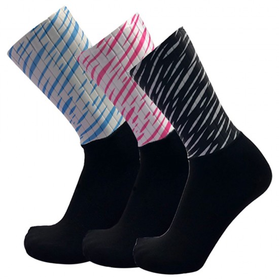 Men Women Socks Aero Socks Silicone Antiskidding Breathable Wearable Socks for Cycling Running Mountaineering Men Women Socks Aero Socks Silicone Antiskidding Breathable Wearable Socks for Cycling Running Mountaineering