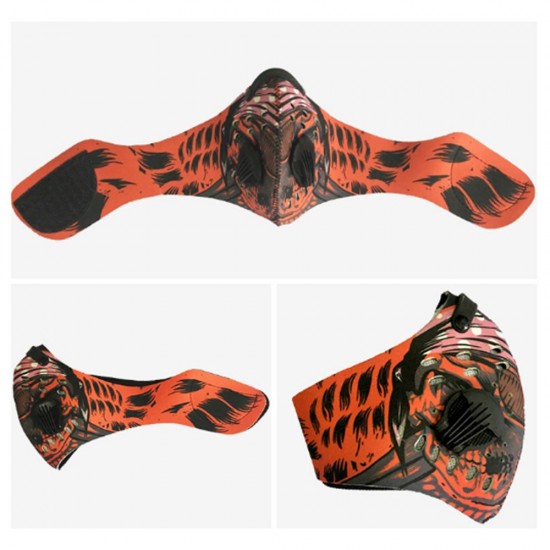 Half Face Cover Activated Carbon Pm2.5 Anti-dust Bike Cycling Outdoor Sports Breathable Face Filter Cover Half Face Cover Activated Carbon Pm2.5 Anti-dust Bike Cycling Outdoor Sports Breathable Face Filter Cover