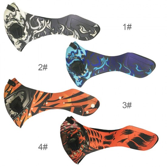 Half Face Cover Activated Carbon Pm2.5 Anti-dust Bike Cycling Outdoor Sports Breathable Face Filter Cover Half Face Cover Activated Carbon Pm2.5 Anti-dust Bike Cycling Outdoor Sports Breathable Face Filter Cover