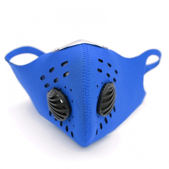 Adults Mouth Mask with Double Valves Active Carbon Filter Adjustable Safety Mask Reusable Breathing Valve Mask for Running Cycling Camping Traveling Adults Mouth Mask with Double Valves Active Carbon Filter Adjustable Safety Mask Reusable Breathing Valve Mask for Running Cycling Camping Traveling