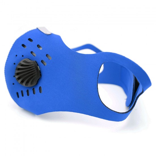Adults Mouth Mask with Double Valves Active Carbon Filter Adjustable Safety Mask Reusable Breathing Valve Mask for Running Cycling Camping Traveling Adults Mouth Mask with Double Valves Active Carbon Filter Adjustable Safety Mask Reusable Breathing Valve Mask for Running Cycling Camping Traveling