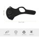 Adults Mouth Mask with Double Valves Active Carbon Filter Adjustable Safety Mask Reusable Breathing Valve Mask for Running Cycling Camping Traveling Adults Mouth Mask with Double Valves Active Carbon Filter Adjustable Safety Mask Reusable Breathing Valve Mask for Running Cycling Camping Traveling