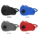 Adults Mouth Mask with Double Valves Active Carbon Filter Adjustable Safety Mask Reusable Breathing Valve Mask for Running Cycling Camping Traveling Adults Mouth Mask with Double Valves Active Carbon Filter Adjustable Safety Mask Reusable Breathing Valve Mask for Running Cycling Camping Traveling