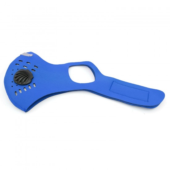 Adults Mouth Mask with Double Valves Active Carbon Filter Adjustable Safety Mask Reusable Breathing Valve Mask for Running Cycling Camping Traveling Adults Mouth Mask with Double Valves Active Carbon Filter Adjustable Safety Mask Reusable Breathing Valve Mask for Running Cycling Camping Traveling