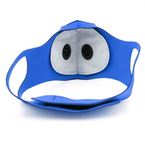 Adults Mouth Mask with Double Valves Active Carbon Filter Adjustable Safety Mask Reusable Breathing Valve Mask for Running Cycling Camping Traveling Adults Mouth Mask with Double Valves Active Carbon Filter Adjustable Safety Mask Reusable Breathing Valve Mask for Running Cycling Camping Traveling