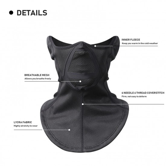 Neck Warmer Scarf Windproof Thermal Face Cover Balaclava in Winter for Skiing Snowboarding Motorcycling for Men Women Neck Warmer Scarf Windproof Thermal Face Cover Balaclava in Winter for Skiing Snowboarding Motorcycling for Men Women