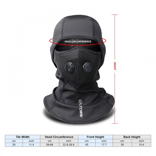 Balaclava Cycling Cap Thermal Face Cover with Breathing Valve in Winter for Skiing Snowboarding Motorcycling for Men Women Balaclava Cycling Cap Thermal Face Cover with Breathing Valve in Winter for Skiing Snowboarding Motorcycling for Men Women