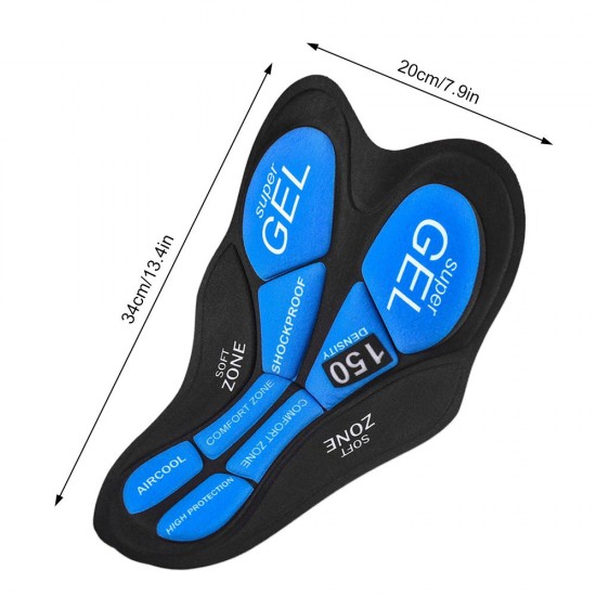 3 Packs Cycling Shorts Gel Padded Cushion Padding for Men Women Bicycle Underwear Pants 3 Packs Cycling Shorts Gel Padded Cushion Padding for Men Women Bicycle Underwear Pants