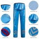 Waterproof Raincoat Pants Set Women Men Reflective Waterproof Hooded Suit for Cycling Riding Camping Waterproof Raincoat Pants Set Women Men Reflective Waterproof Hooded Suit for Cycling Riding Camping