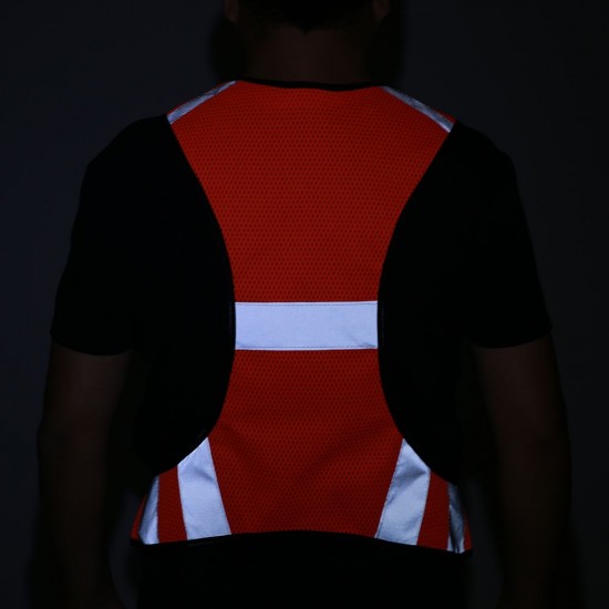 Lightweight Breathable Mesh Reflective Vest High Visibility Safety Vest Gear for Running Walking Cycling Jogging Lightweight Breathable Mesh Reflective Vest High Visibility Safety Vest Gear for Running Walking Cycling Jogging