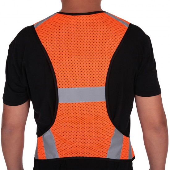 Lightweight Breathable Mesh Reflective Vest High Visibility Safety Vest Gear for Running Walking Cycling Jogging Lightweight Breathable Mesh Reflective Vest High Visibility Safety Vest Gear for Running Walking Cycling Jogging