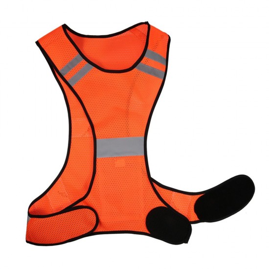 Lightweight Breathable Mesh Reflective Vest High Visibility Safety Vest Gear for Running Walking Cycling Jogging Lightweight Breathable Mesh Reflective Vest High Visibility Safety Vest Gear for Running Walking Cycling Jogging