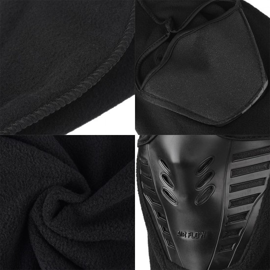 Winter Cycling Face Cover Outdoor Riding Windproof Mask Face Neck Warmer Head Mouth Protector for Running Cycling Mountaineering Skiing Skating Snow Shoveling Winter Cycling Face Cover Outdoor Riding Windproof Mask Face Neck Warmer Head Mouth Protector for Running Cycling Mountaineering Skiing Skating Snow Shoveling