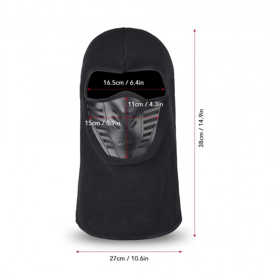 Winter Cycling Face Cover Outdoor Riding Windproof Mask Face Neck Warmer Head Mouth Protector for Running Cycling Mountaineering Skiing Skating Snow Shoveling Winter Cycling Face Cover Outdoor Riding Windproof Mask Face Neck Warmer Head Mouth Protector for Running Cycling Mountaineering Skiing Skating Snow Shoveling