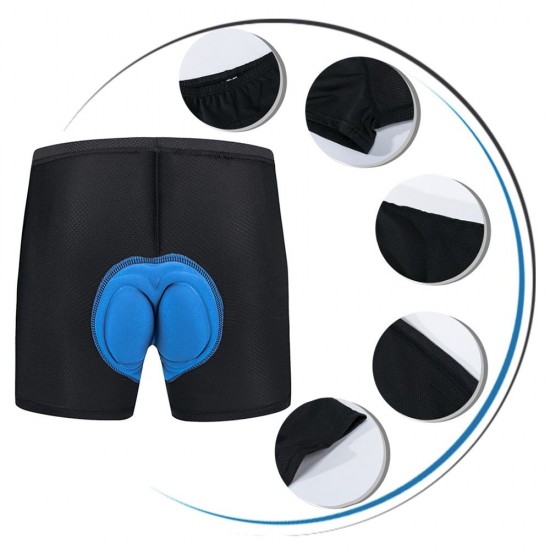 Men Women Bicycle Cycling Shorts Underwear Sponge Silica Gel 3D Padded Bike Trousers Sportswear Bicycle Accessories Men Women Bicycle Cycling Shorts Underwear Sponge Silica Gel 3D Padded Bike Trousers Sportswear Bicycle Accessories