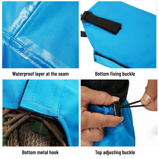 Leg Gaiters Snow Boot Gaiters Waterproof Wearproof Hiking Skiing Running Outdoor Leg Covers Shoe Covers Leg Gaiters Snow Boot Gaiters Waterproof Wearproof Hiking Skiing Running Outdoor Leg Covers Shoe Covers
