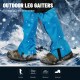 Leg Gaiters Snow Boot Gaiters Waterproof Wearproof Hiking Skiing Running Outdoor Leg Covers Shoe Covers Leg Gaiters Snow Boot Gaiters Waterproof Wearproof Hiking Skiing Running Outdoor Leg Covers Shoe Covers